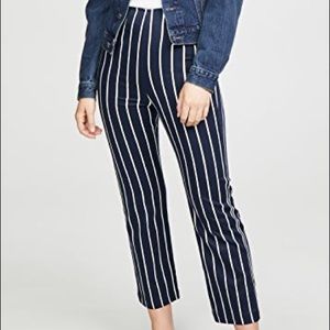 Reformation marlon striped pants